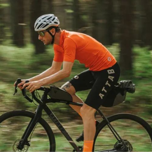 Herren ATTABO Kirun Bib Shorts schwarz