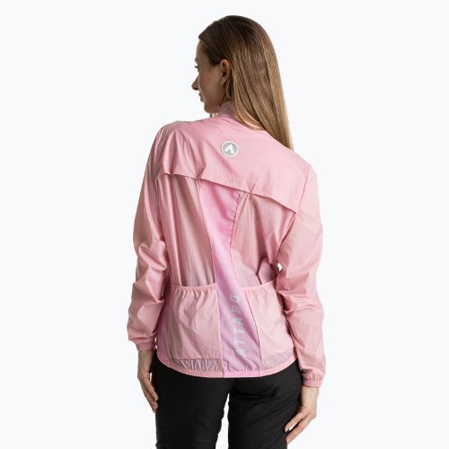 Damen Fahrradjacke ATTABO Cahayo Jacket Winddicht rosa