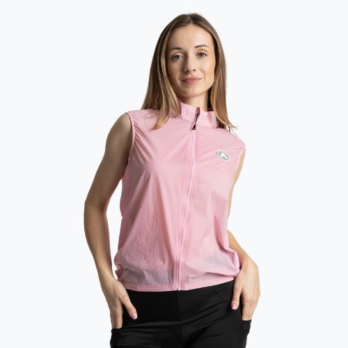 Damen Fahrradweste ATTABO Cahayo Vest Windproof rosa