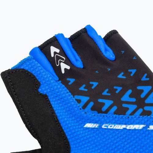ATTABO Vito Gel stoßfeste Fahrradhandschuhe blau/schwarz
