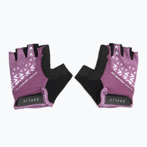 Kinder-Radhandschuhe ATTABO Vito JRG gel shock proof rosa/schwarz