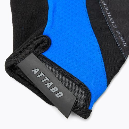 ATTABO Kinu Pro stoßdämpfendes System blau/schwarz Fahrradhandschuhe