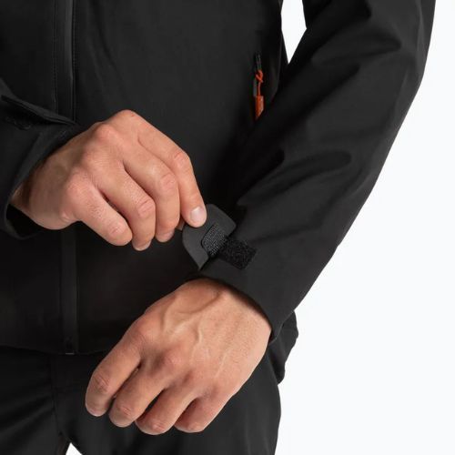 Herren KADVA Forest Regenjacke schwarz