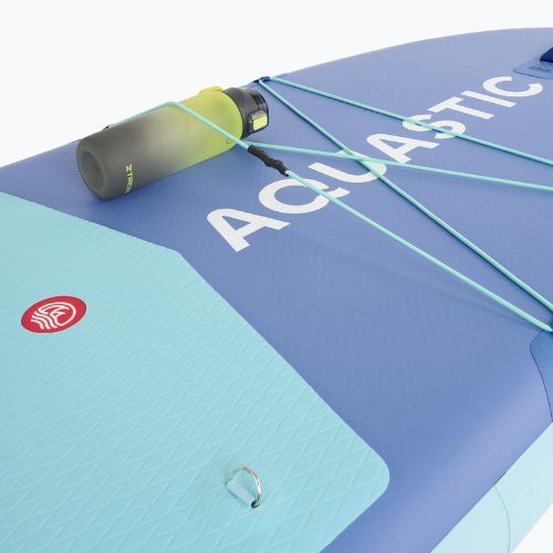 Set Paddleboard SUP aufblasbar AQUASTIC Tourer 12'0" 2-os blue