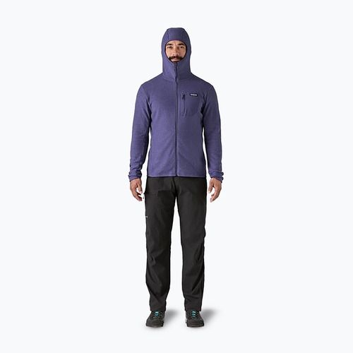 Herren Patagonia R1 Air Full-Zip Trekking Sweatshirt Sonnenwende lila
