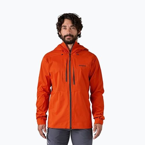 Patagonia M10 Storm Herren Regenjacke Pollinator Orange