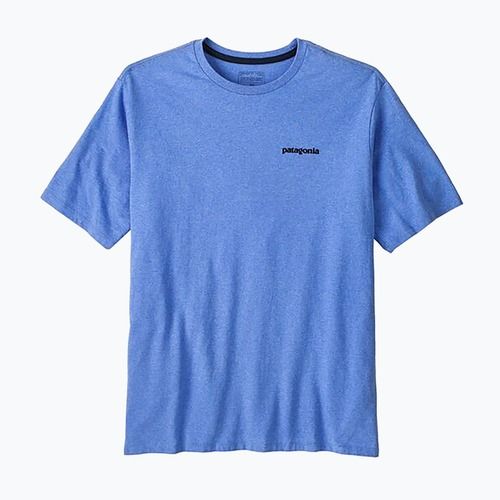 Herren Patagonia P-6 Logo Responsibili-Tee reichlich blau