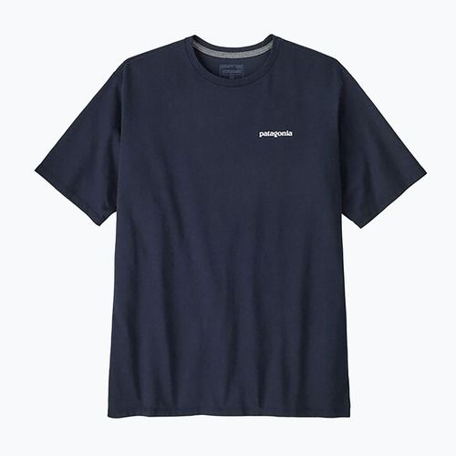 Herren Patagonia P-6 Logo Responsibili-Tee neues navy T-shirt