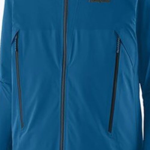 Patagonia Super Free Alpine Herren Regenjacke endlos blau