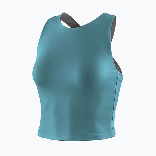 Damen Patagonia Reversible Tank Feuchtgebiet blau Trekking-T-Shirt