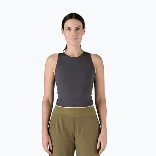 Damen-Trekking-T-Shirt Patagonia Reversible Tank schwarz