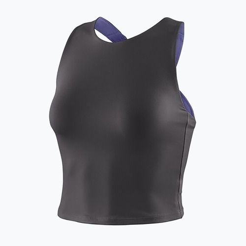 Damen-Trekking-T-Shirt Patagonia Reversible Tank schwarz