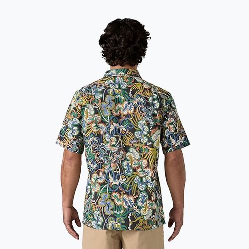 Patagonia Herren Tidal Threads Camp unterseeisch/schwarzes Hemd