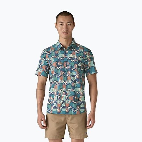 Patagonia Herren Go To Schwalbenschwanz geo/still blaues Hemd