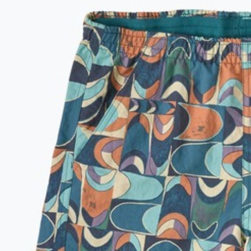 Patagonia Baggies Damen Shorts 5" Schwalbenschwanz geo/still blau