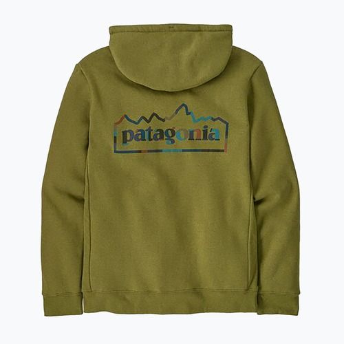 Herren Patagonia Unity Fitz Uprisal Hoody grasgrün