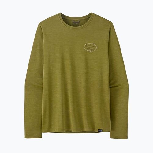 Herren Patagonia Cap Cool Daily Grafik Lands sauber klettern Wurzeln / graze grün x-dye Longsleeve