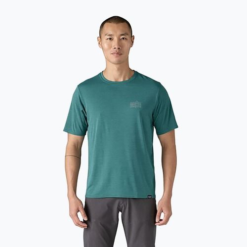 Herren Patagonia Cap Cool Daily Graphic Shirt strataspire/nass blau x-dye