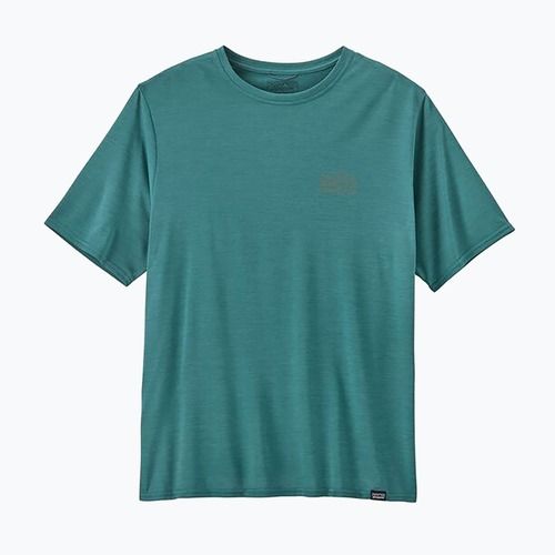 Herren Patagonia Cap Cool Daily Graphic Shirt strataspire/nass blau x-dye