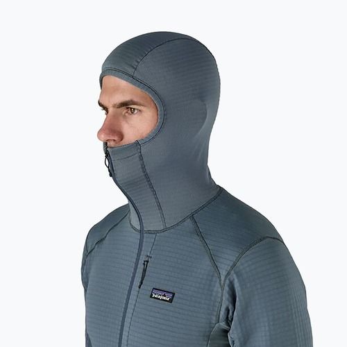 Herren Patagonia R1 Hybrid Pullover Softshell Jacke Utility blau