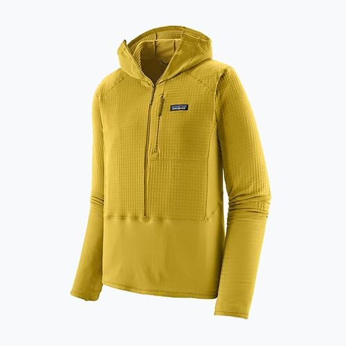 Patagonia R1 Hybrid Pullover Hoody Herren Softshelljacke Bündel grün