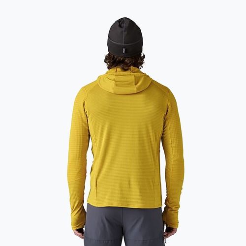 Patagonia R1 Hybrid Pullover Hoody Herren Softshelljacke Bündel grün