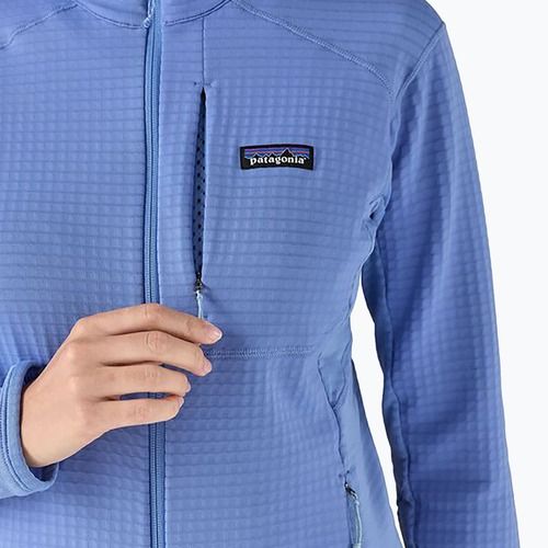 Damen Softshelljacke Patagonia R1 Hybrid reichlich blau