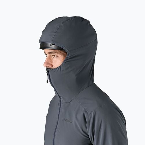 Herren Hybridjacke Patagonia Nano-Air Ultralight Full-Zip Hoody smolder blue