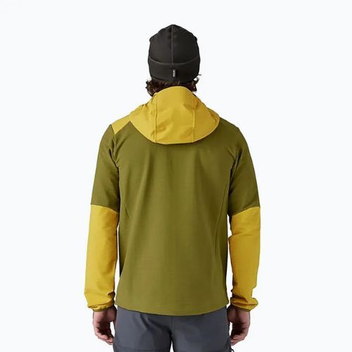 Patagonia Herren R1 TechFace Hoody Sweatshirt grasgrün