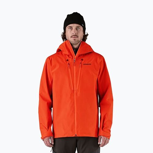 Patagonia Herren Triolet Bestäuber orange Regenjacke