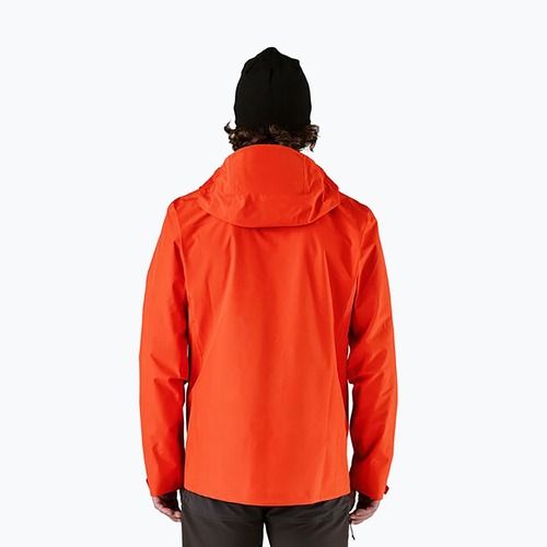 Patagonia Herren Triolet Bestäuber orange Regenjacke