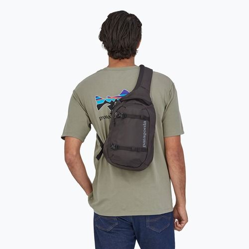 Patagonia Atom Sling 8 l Schulter Rucksack schwarz