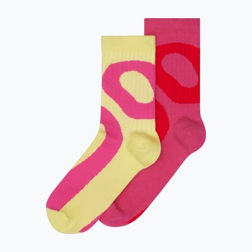 Socken On Liquid Logo High 2 Paar limelight/pink