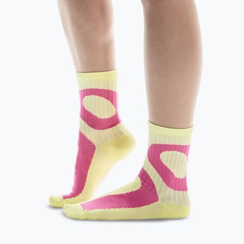 Socken On Liquid Logo High 2 Paar limelight/pink