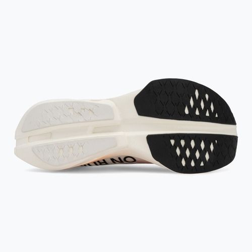 On Cloudboom Strike Damen Laufschuhe weiß/schwarz