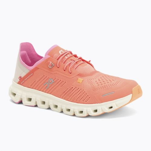 On Cloud 6 Coast Lachs/Perle Damenschuhe