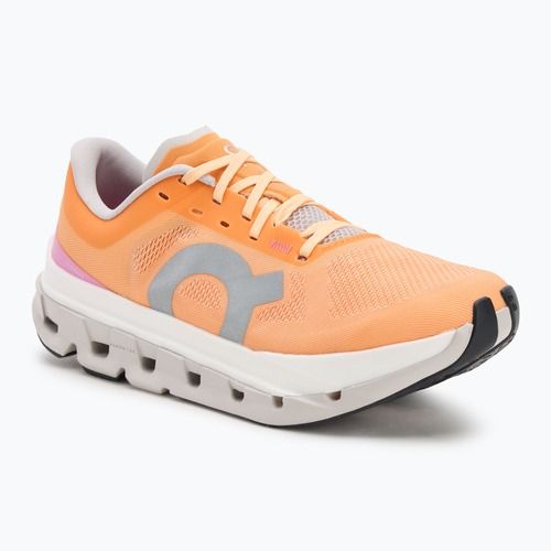 Damen On Cloudflow 5 tangerine/silver Laufschuhe