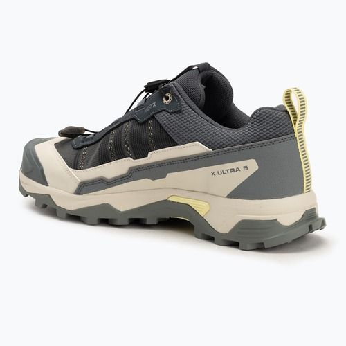 Damen-Trekking-Stiefel Salomon X ULTRA 5 GTX turbulence / sedona sage / gelb Iris
