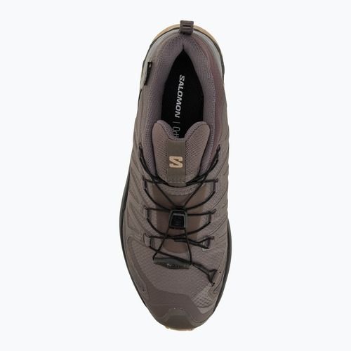 Laufschuhe Damen Salomon XA Pro 3D V9 GTX plum kitten/black/gul