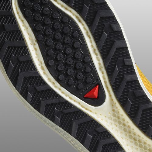 Herren Laufschuhe Salomon Aero Blaze 3 GRVL Gewürzsenf/Vanilleis/Nautikblau