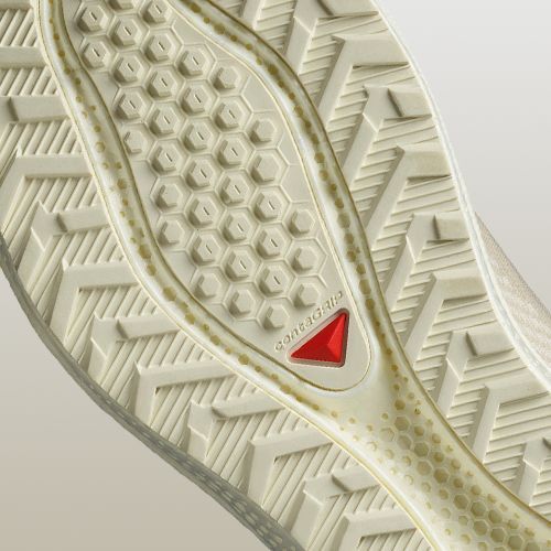 Damen Laufschuhe Salomon Aero Blaze 3 GRVL vanila/Mandelmilch