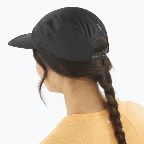 Salomon SHAKEout 7 Panel Baseballkappe tiefschwarz