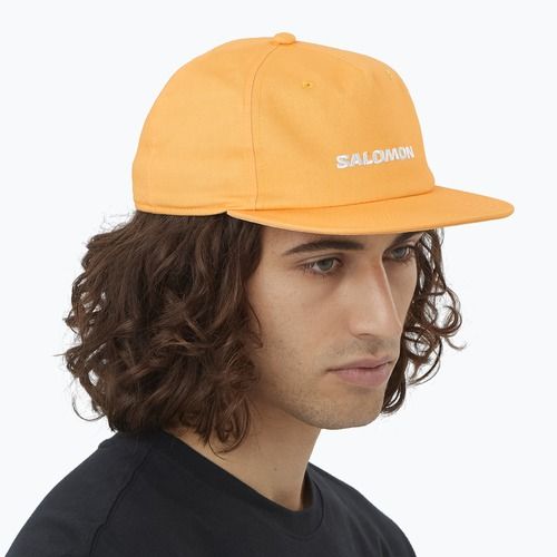 Salomon Flache apricotfarbene Baseballkappe
