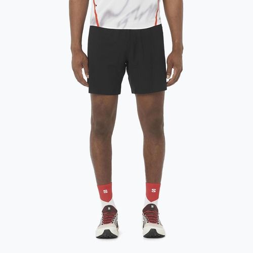 Laufshorts Herren Salomon S/Lab Speed Spl 7" deep black / fiery red