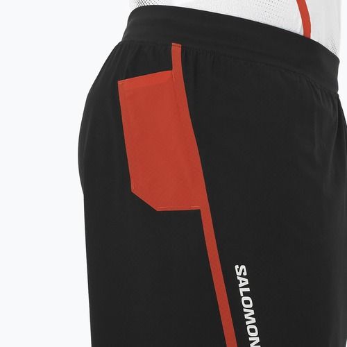 Laufshorts Herren Salomon S/Lab Speed Spl 7" deep black / fiery red
