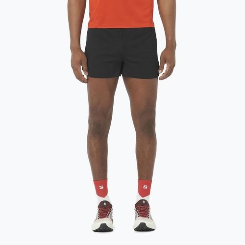 Laufshorts Herren Salomon S/Lab Speed Spl 3" deep black / fiery red