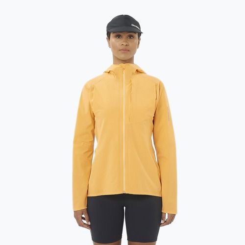 Laufjacke Damen Salomon Bonatti Trail warm apricot