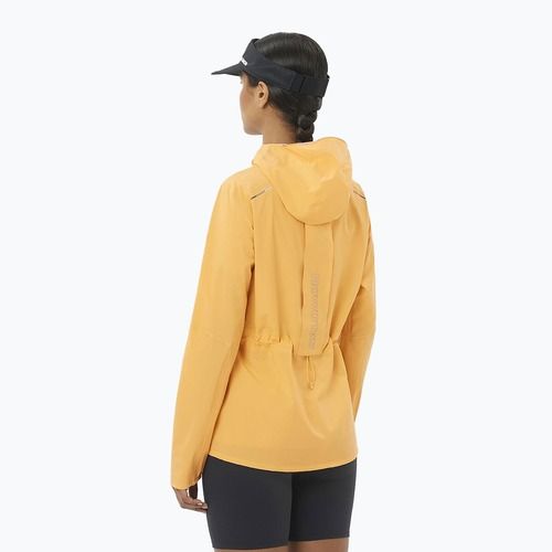 Laufjacke Damen Salomon Bonatti Trail warm apricot
