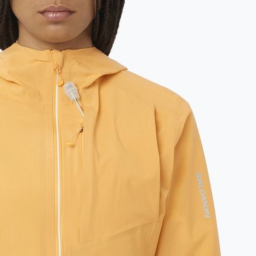 Laufjacke Damen Salomon Bonatti Trail warm apricot