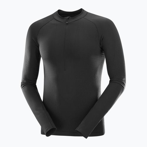 Salomon S/Lab Ultra Sml LS Tee tiefschwarzes Laufsweatshirt